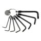 Facom Clés mâles Torx, à anneau, 8 pièces-1