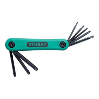 Jeu de clés mâles Stanley TX, 8 pièces