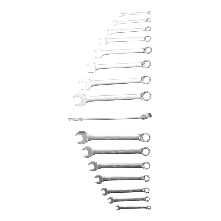 Jeu de clés mixtes 6 - 32 mm 25 pièces BGS