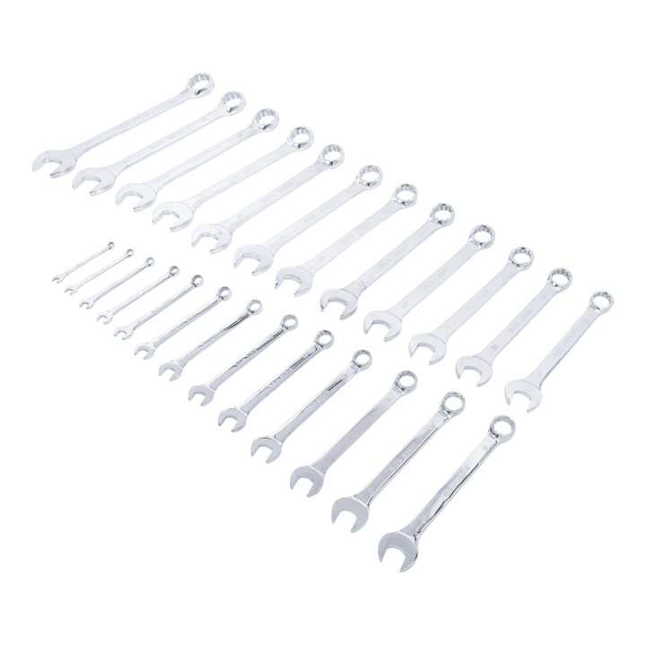 Jeu de clés mixtes 6 - 32 mm 25 pièces Kraftmann