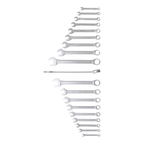 Jeu de clés mixtes 8 - 32 mm 19 pièces BGS