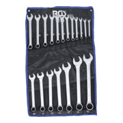 Jeu de clés mixtes 8 - 32 mm 19 pièces Kraftmann