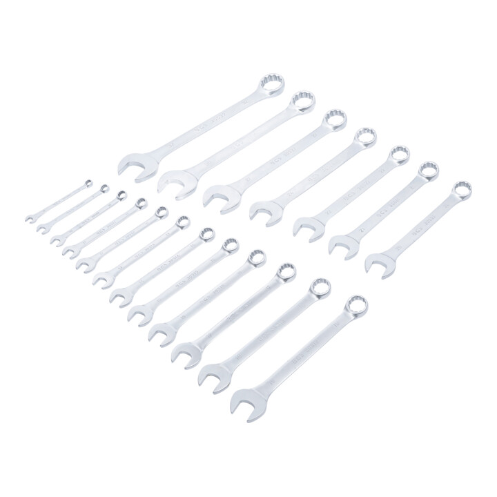 Jeu de clés mixtes 8 - 32 mm 19 pièces Kraftmann