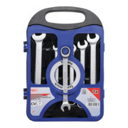 Jeu de clés mixtes à cliquet 8 - 19 mm 7 pièces BGS-3