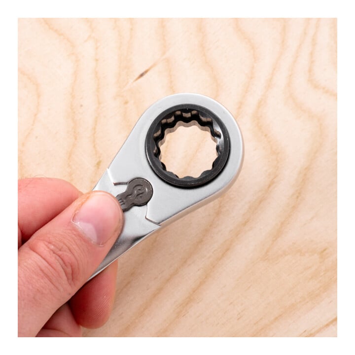 Jeu de clés mixtes à cliquet KraftSpezial 4 en 1 STIER, 8-18 mm, 3 pièces