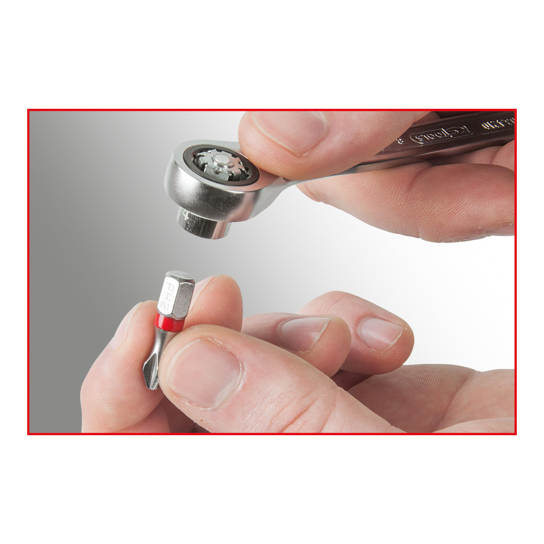 Jeu de clés mixtes à cliquet KS Tools GEARplus, 16 pcs.