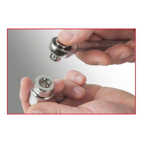 Jeu de clés mixtes à cliquet KS Tools GEARplus, 16 pcs.