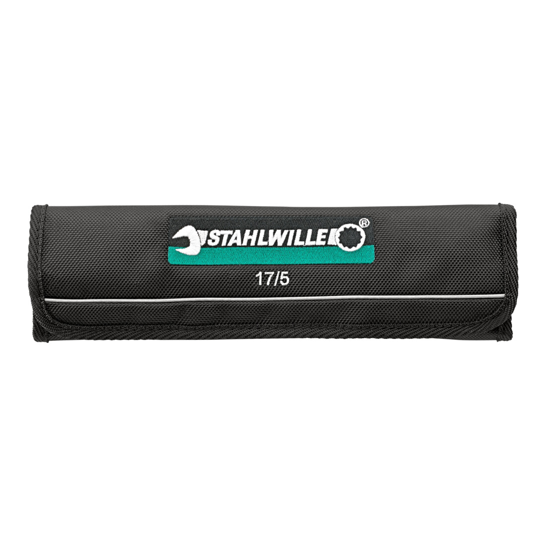 Jeu de clés mixtes à cliquet Stahlwille 17/5, 5 pièces dans un sac à roulettes robuste