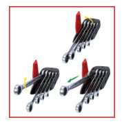 Jeu de clés mixtes cliquet KS Tools GEARplus 5 pcs. 8-19mm-5