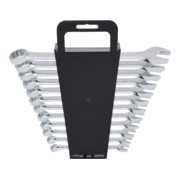 Jeu de clés mixtes coudées, 12 pcs. 8-19mm-4