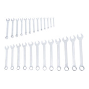 Jeu de clés mixtes en pouce1/4" – 1.1/4" 25 pièces Kraftmann-4