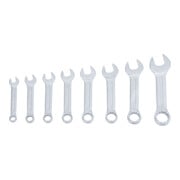 Jeu de clés mixtes en pouces extra courtes 3/8" - 7/8" 8 pièces BGS-4