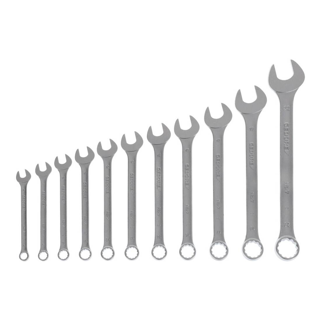 Jeu de clés mixtes Gedore 11 pcs profil UD 8-22 mm