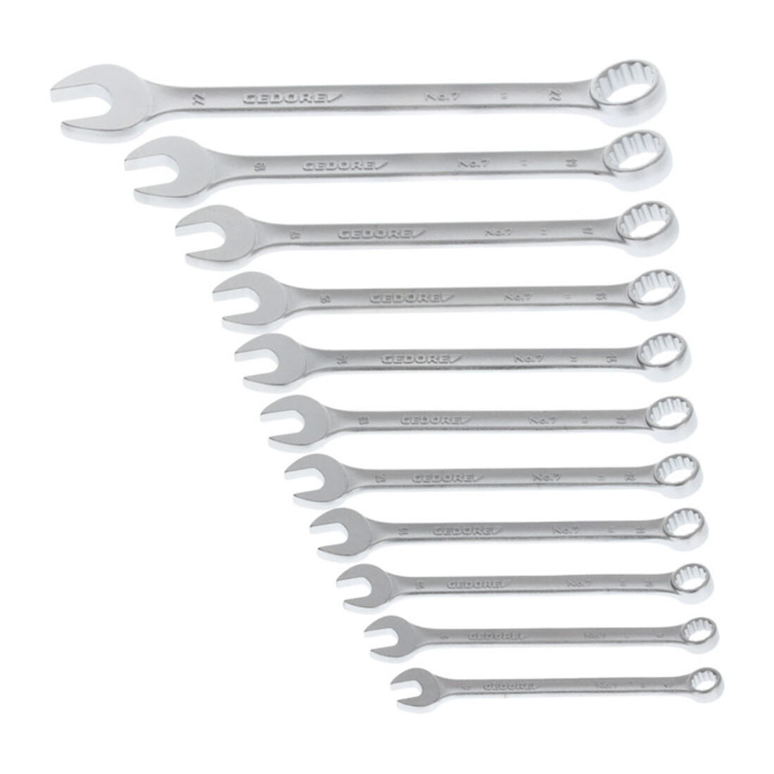 Jeu de clés mixtes Gedore 11 pcs profil UD 8-22 mm