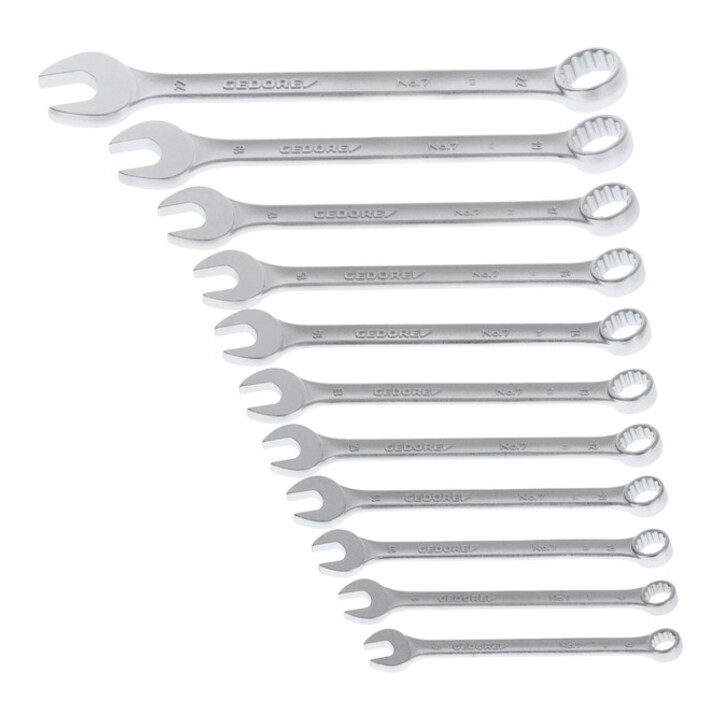 Jeu de clés mixtes Gedore 11 pcs profil UD 8-22 mm