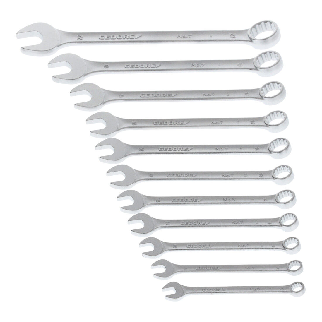 Jeu de clés mixtes Gedore 11 pcs profil UD 8-22 mm