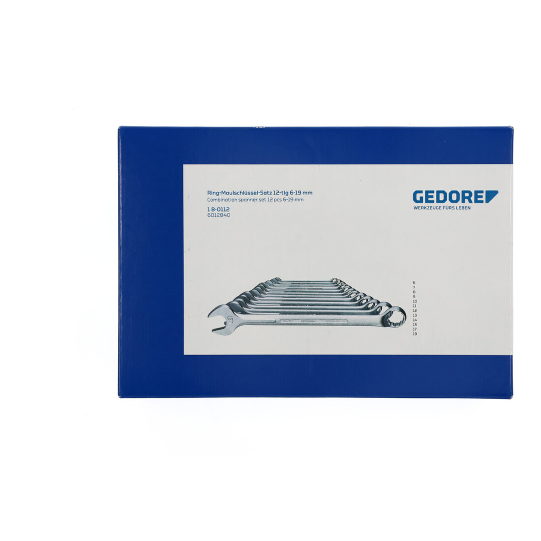 Jeu de clés mixtes Gedore 12 pcs 6-19 mm