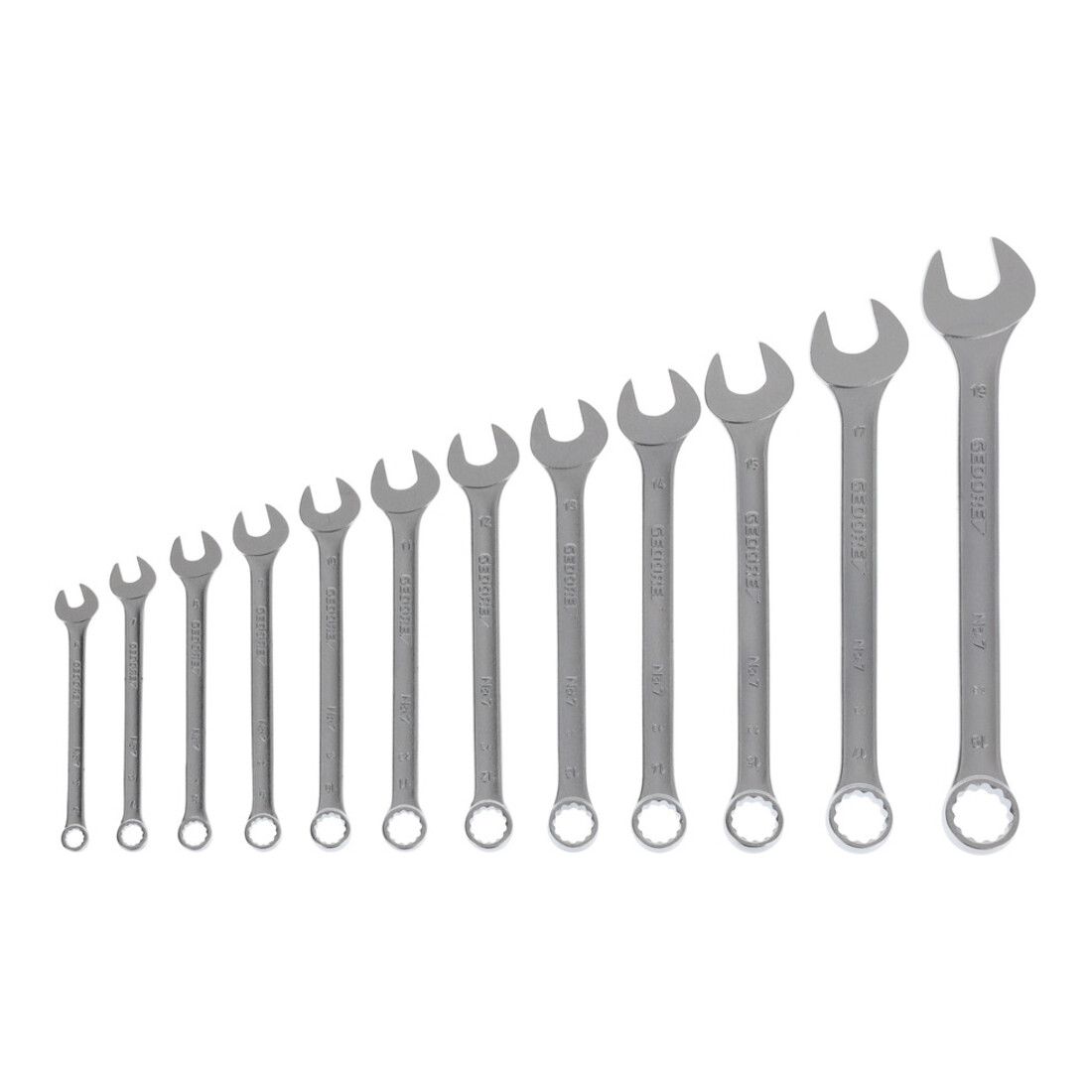 Jeu de clés mixtes Gedore 12 pcs profil UD 6-19 mm