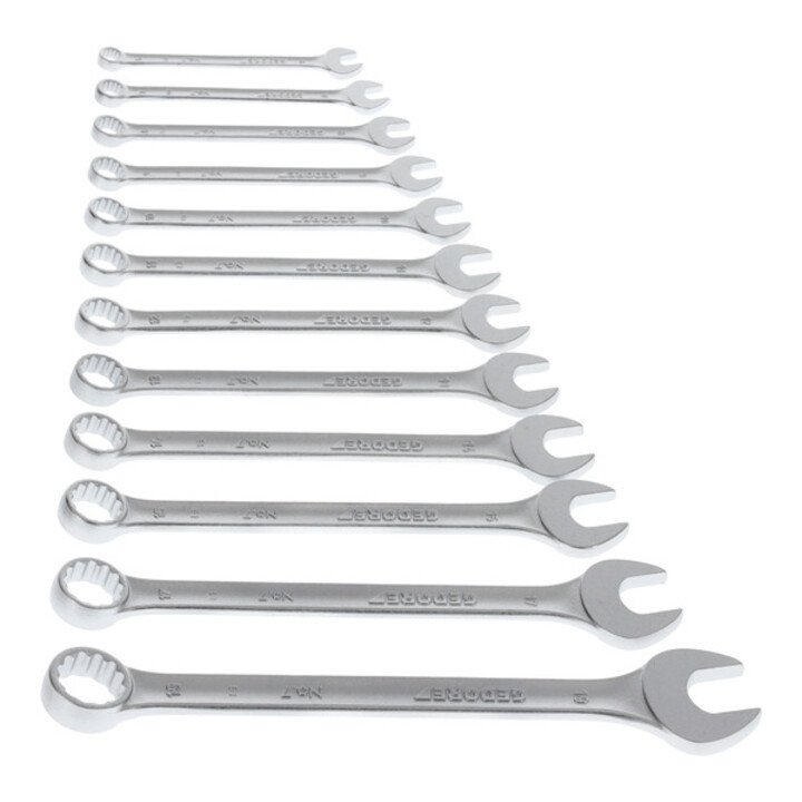 Jeu de clés mixtes Gedore 12 pcs profil UD 6-19 mm
