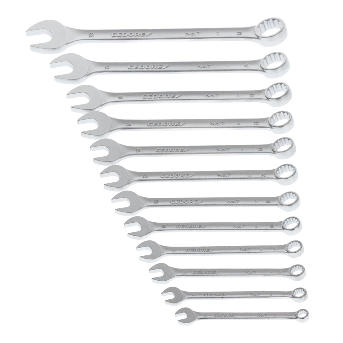 Jeu de clés mixtes Gedore 12 pcs profil UD 6-19 mm