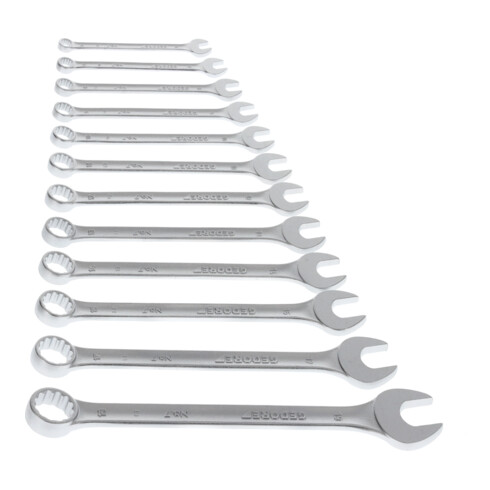 Jeu de clés mixtes Gedore 12 pcs profil UD 6-19 mm