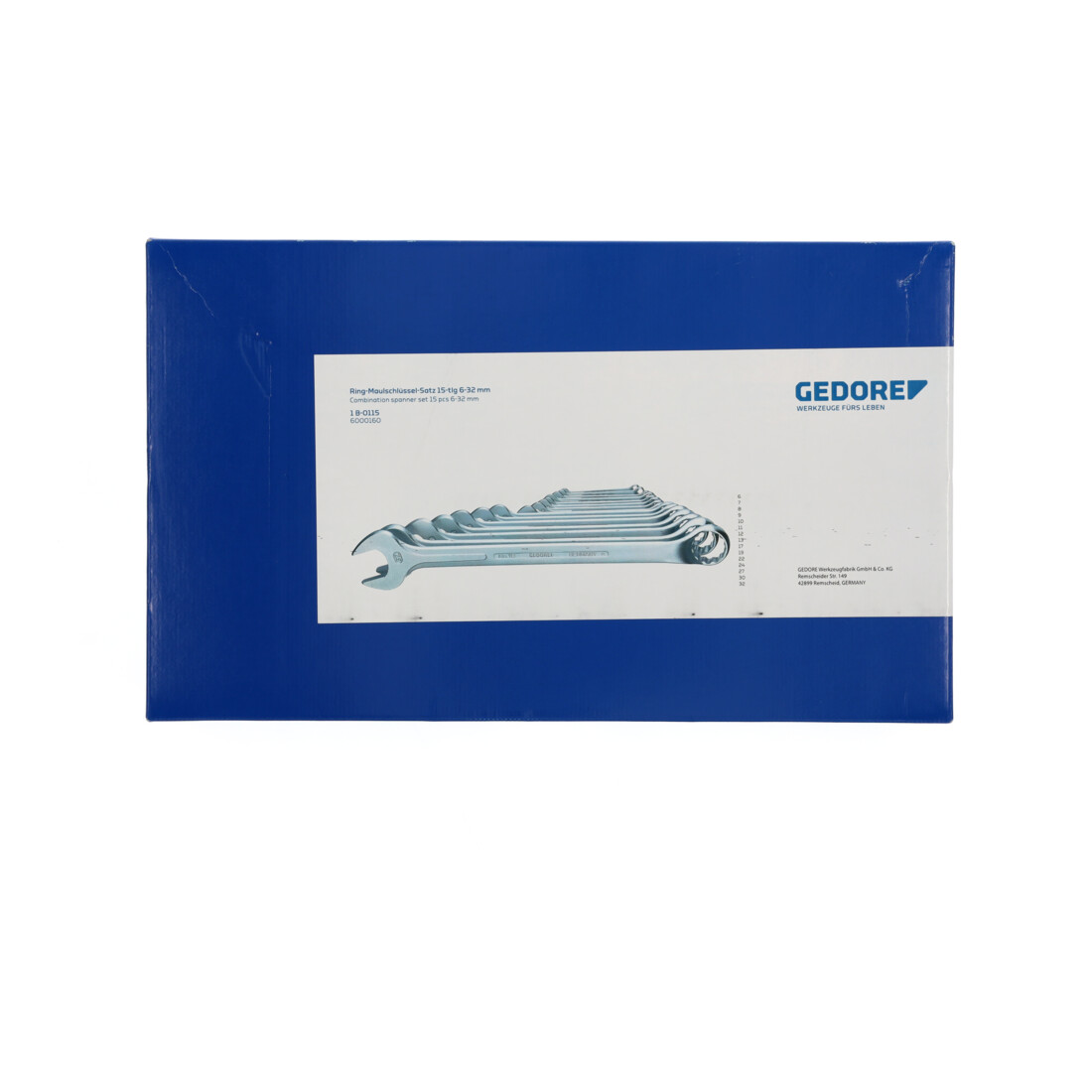 Jeu de clés mixtes Gedore 15 pcs, 6-32 mm