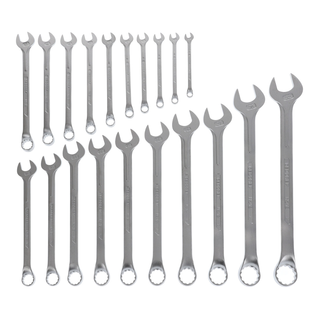 Jeu de clés mixtes Gedore 20 pcs 8-32 mm