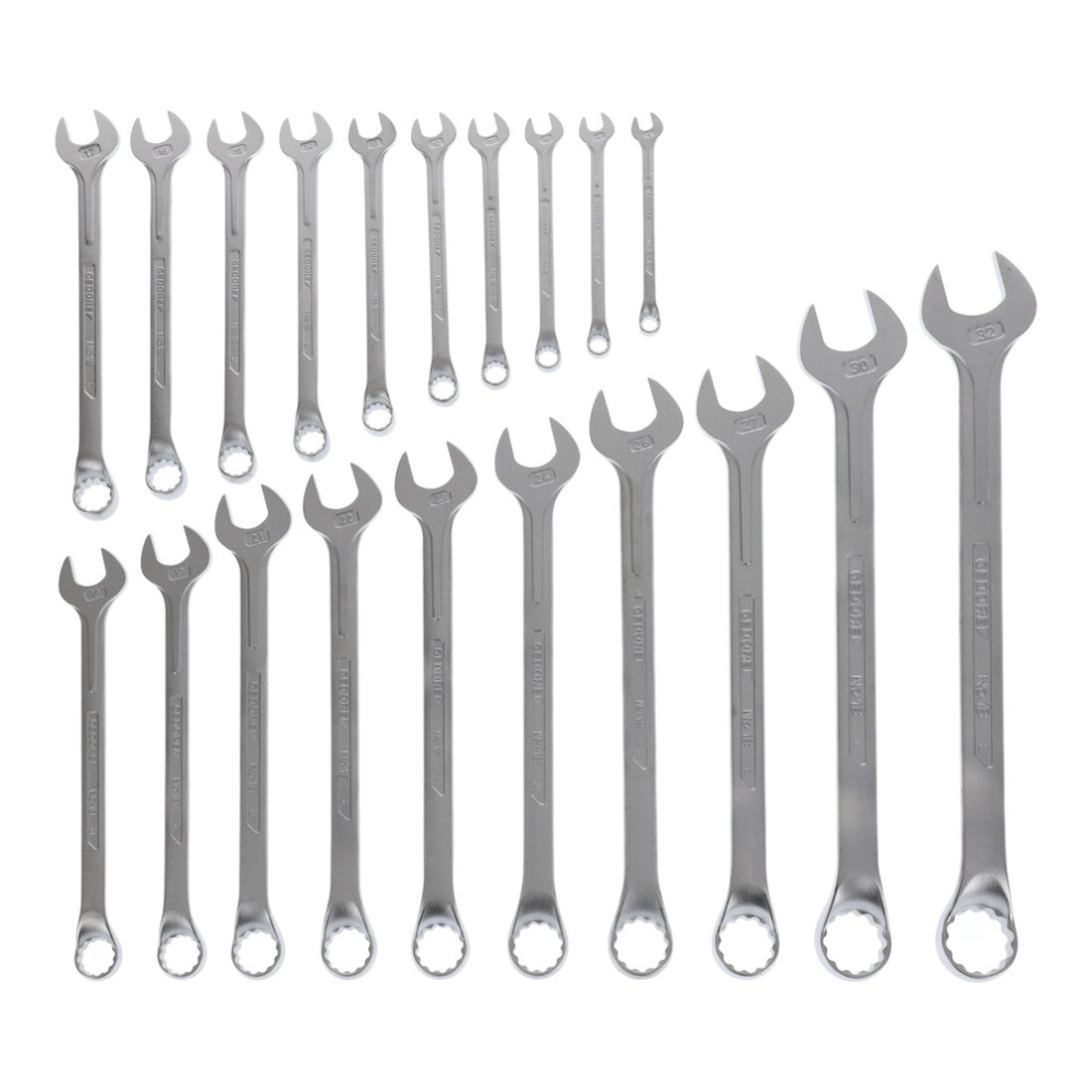 Jeu de clés mixtes Gedore 20 pcs 8-32 mm