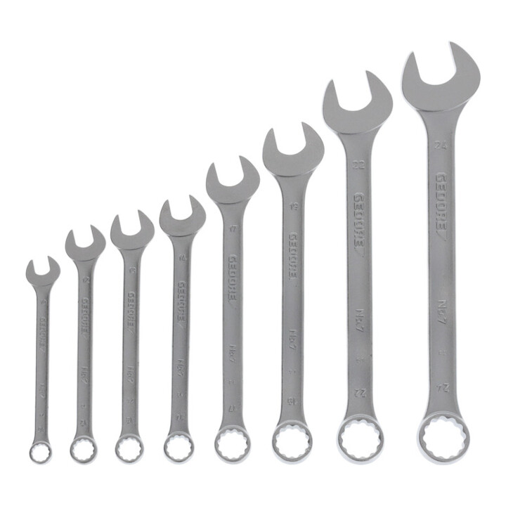 Jeu de clés mixtes Gedore 8 pcs. profil UD 10-24 mm