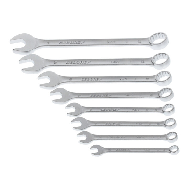 Jeu de clés mixtes Gedore 8 pcs. profil UD 10-24 mm