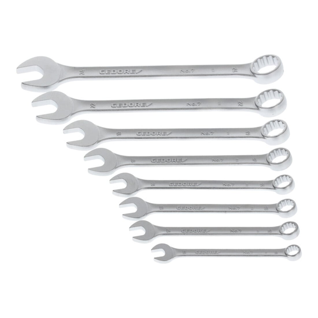 Jeu de clés mixtes Gedore 8 pcs. profil UD 10-24 mm