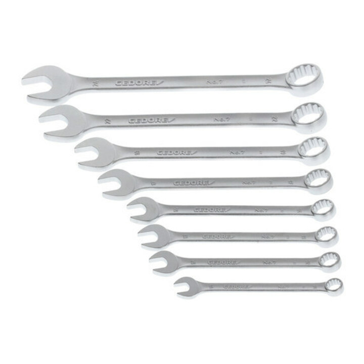 Jeu de clés mixtes Gedore 8 pcs. profil UD 10-24 mm