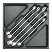 Jeu de clés mixtes Gedore dans le module 2/3 ES (jeu de 1500 clés mixtes ES-7-32)-1