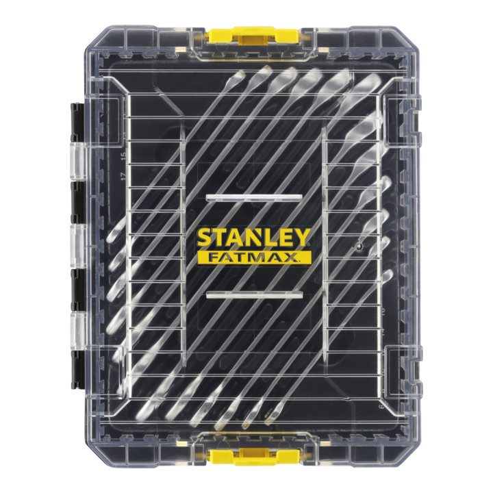 Jeu de clés mixtes Stanley Medium, 12 pièces