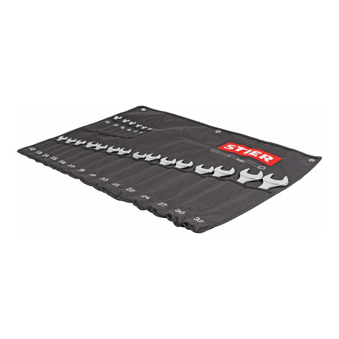Jeu de clés mixtes STIER, ouv. 6 à 32 mm, 21 pièces