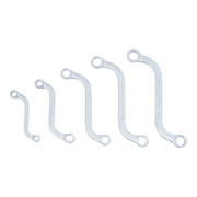 Jeu de clés polygonales doubles en S en pouces 3/8" - 3/4 » 5| pièces BGS-4