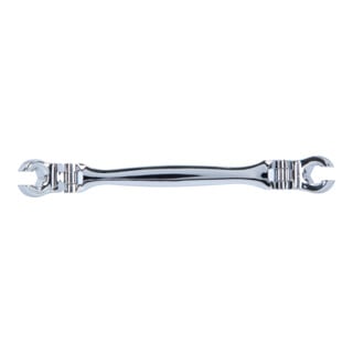 Clé polygonale ouverte KS Tools  avec double articulation