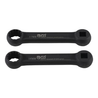 Jeu de clés polygonales pour palier moteur pour Mercedes-Benz 2 pièces Kraftmann