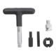 Jeu de clés universelles de service d’huile pour bouchons de vidange d’huile en matière plastique 6,3 mm (1/4") / 10 mm (3/8") 5 pièces BGS-3