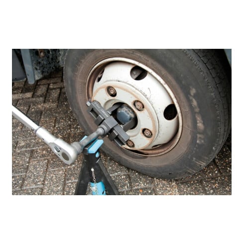 Jeu de clés universelles pour écrou de moyeu de roue et écrou à encoches 772-2/16 HAZET