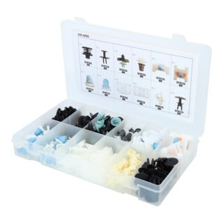 Jeu de clips de fixation - Audi, 160 pcs