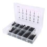 Jeu de clips de fixation - rivets en plastique, 235 pcs-2