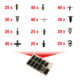 Jeu de clips de fixation - Volvo, 350pcs