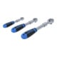Jeu de cliquets extensible BGS, 6,3 mm (1/4") - 10 mm (3/8") - 12,5 mm (1/2"), 3 pièces