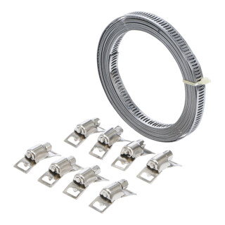Jeu de colliers de serrage « Sans fin » 3 m BGS Do it yourself