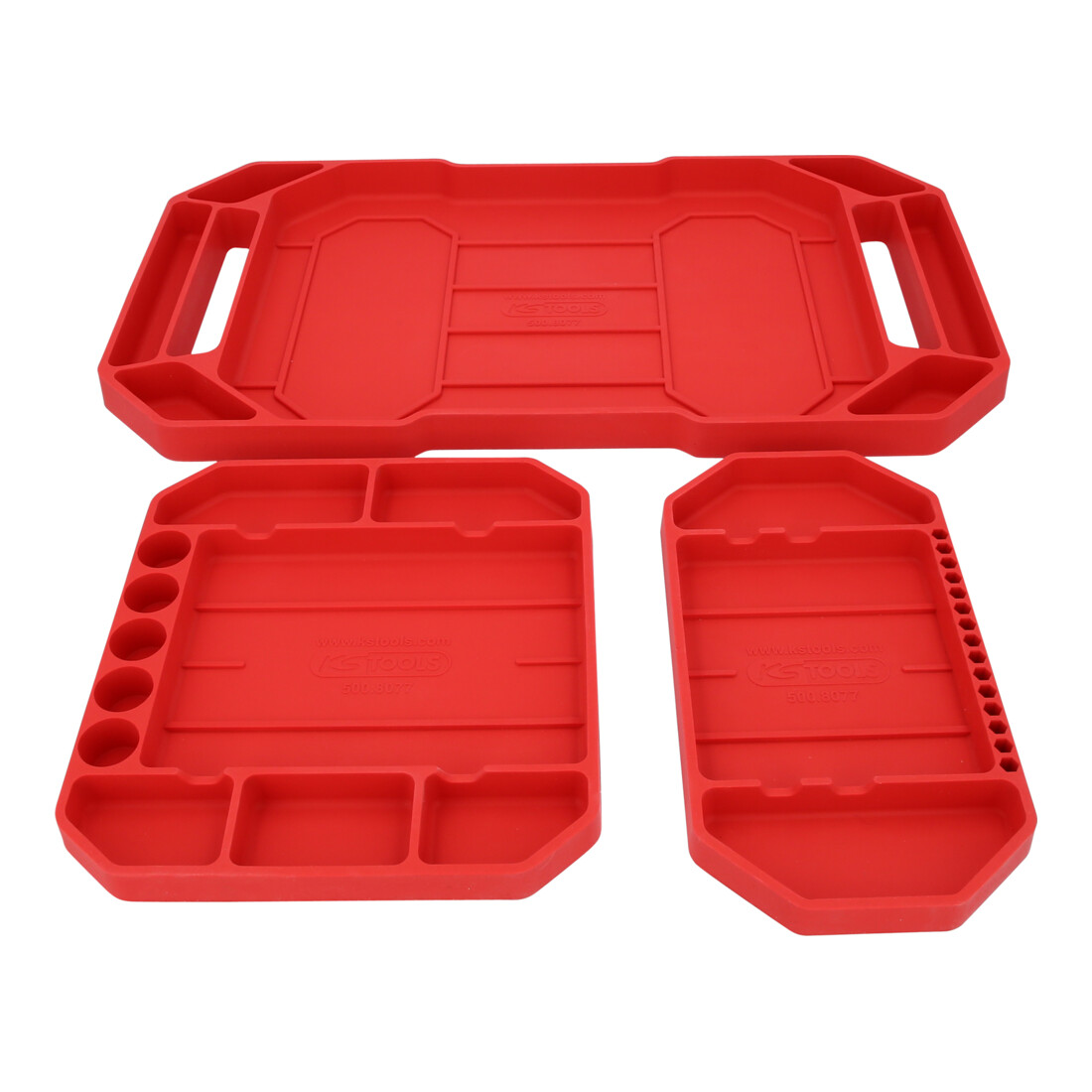 Jeu de compartiments à outils en silicone KS Tools 3 pcs