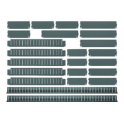 Jeu de compartiments pour tiroirs 760×398mm, 23 pièces