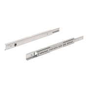 Jeu de coulisses Hettich KA 270 pour tiroir 230-350mm, acier galvanisé, 350mm