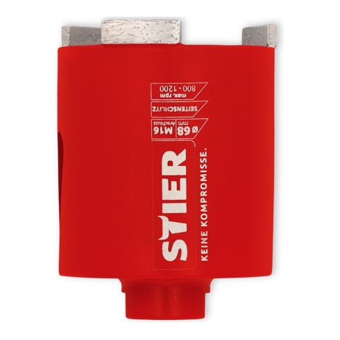 STIER Jeu de fraises à aléser M16 hexagonal