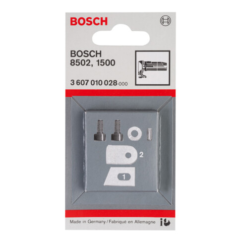 Jeu de couteaux Bosch pour cisailles à tôle et cisailles universelles 5 pièces GSC 1.6